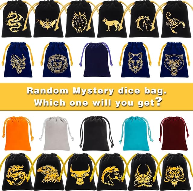 Thumbnail 3 de QMAY Polyhedral Dice 8PCS Mystery Set 🎲