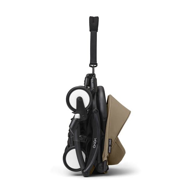 Detalle de Stokke YOYO³ Silla paseo Toffee 6+ chasis negro