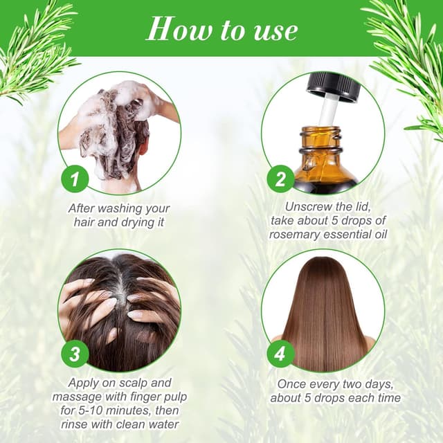 Thumbnail 6 de Rosmarinöl Haare Wachstum 2 Stück