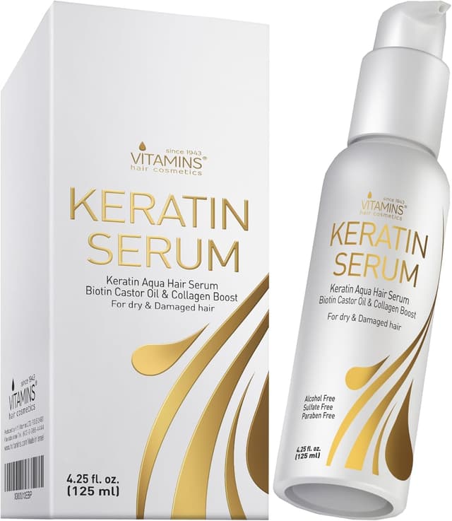 Imagen de Vitamins Sérum Kératine Cheveux Secs et Abîmés 1 flacon 💇♀ en OfertitasTOP