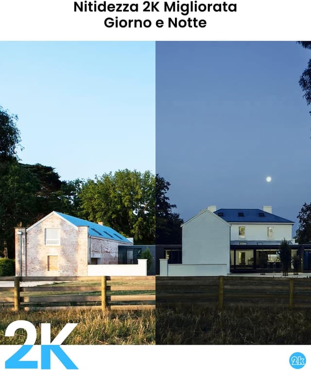 Detalle 2 de ANRAN Telecamera esterno 4G LTE senza fili con pannello solare, SIM e slot sigillato, 2K, PIR e audio bidirezionale (G3)