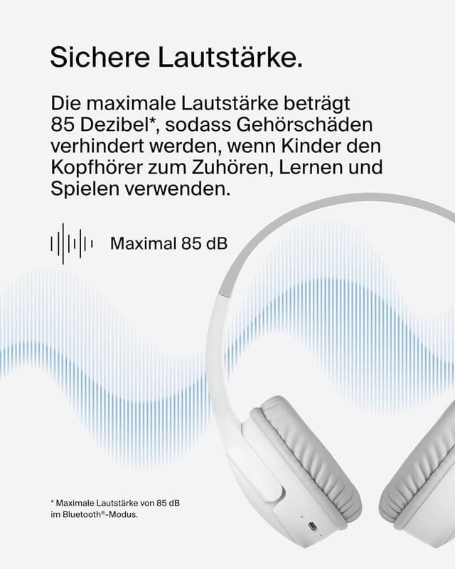 Thumbnail 2 de Belkin SoundForm Mini kabelloser Kinderkopfhörer
