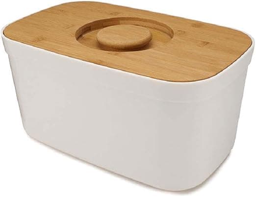Detalle de Joseph Joseph Panera con Tapa en Bambú Extraíble 🥖
