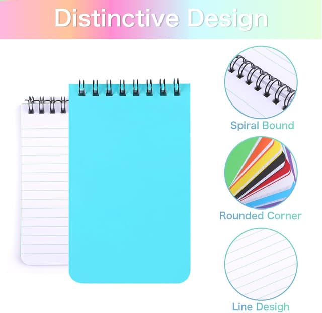 Detalle de Svalor Mini Notebook 8 Pack 12.6cm x 7.6cm