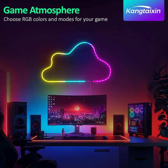 Thumbnail 4 de Kangtaixin LED Neon Strip 2m tira LED RGBICW