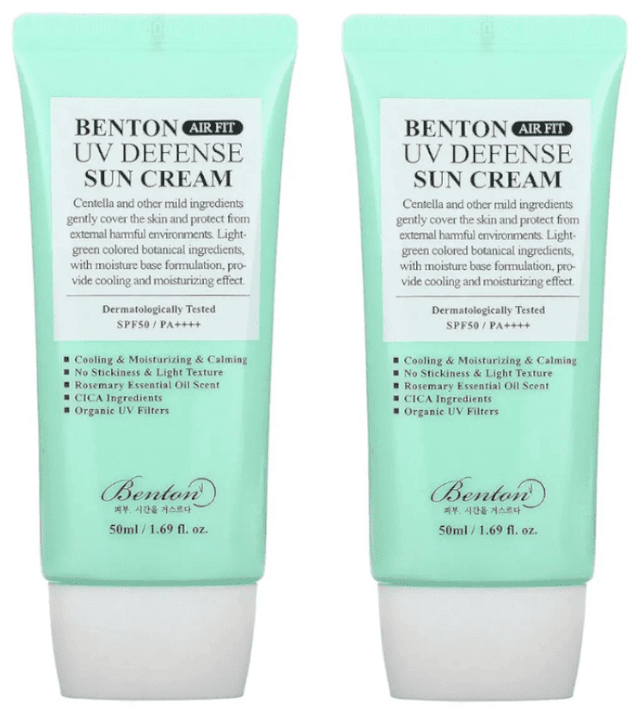 Imagen de Benton Air Fit UV Defense Sun Cream SPF50 PA++++ en OfertitasTOP