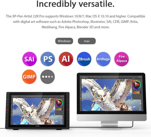 Thumbnail 6 de XP-PEN Artist 22R Pro 21.5-inch drawing monitor 🎨