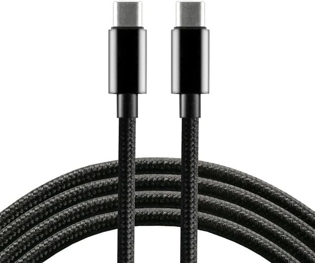 Thumbnail 6 de everActive USB-C/USB-C Nylonkabel CBB-1CB (100 cm) mit schnellem Laden bis zu 3 A, schwarz