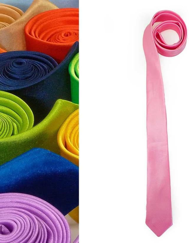 Thumbnail 2 de OcioDual Corbatas de Hombre Rosa Nº11 🎀 Estilo Elegante