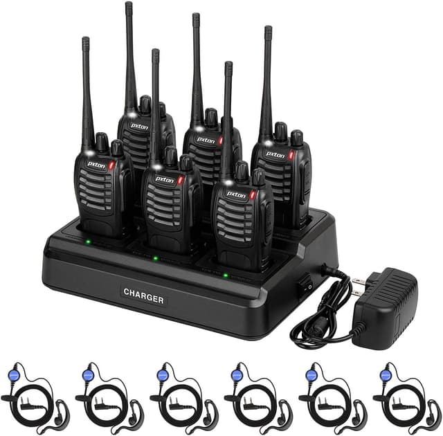 Thumbnail 6 de pxton PX-888S walkie talkies 6 Pack