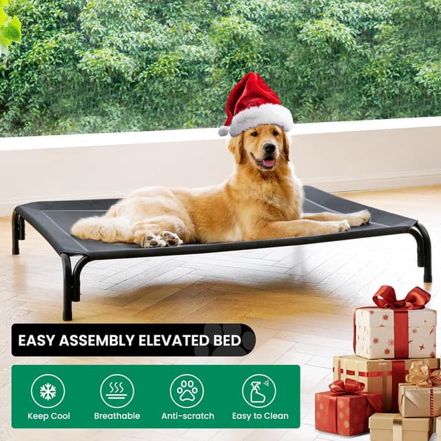 Detalle 2 de DOPEDIO Elevated Dog Bed 43.3 in