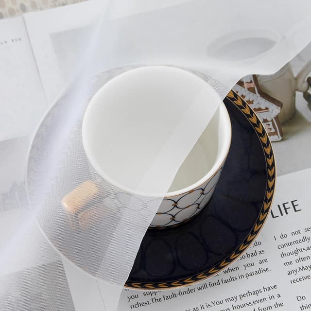 Thumbnail 4 de Simplebrand White Sheer Curtains 84" 🪟