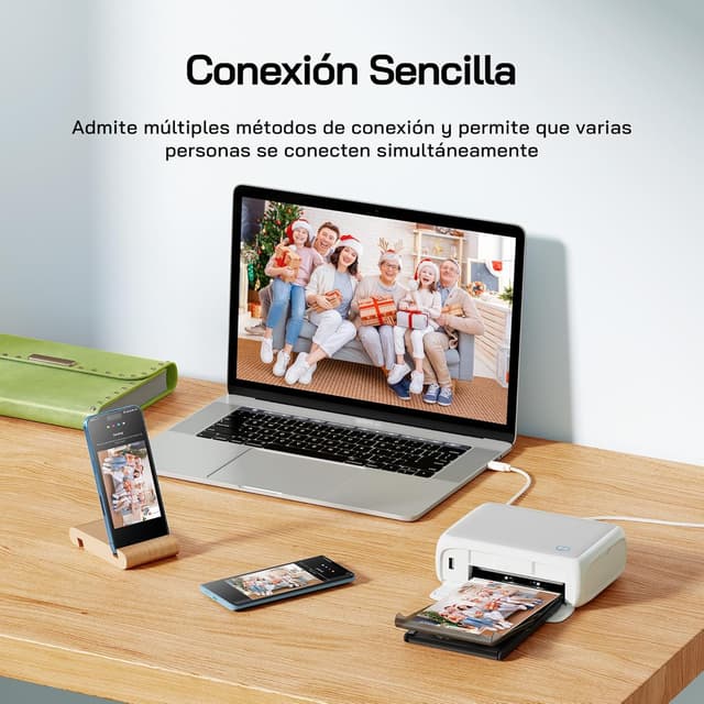 Thumbnail 6 de WOLFANG Impresora fotográfica instantánea 54 hojas