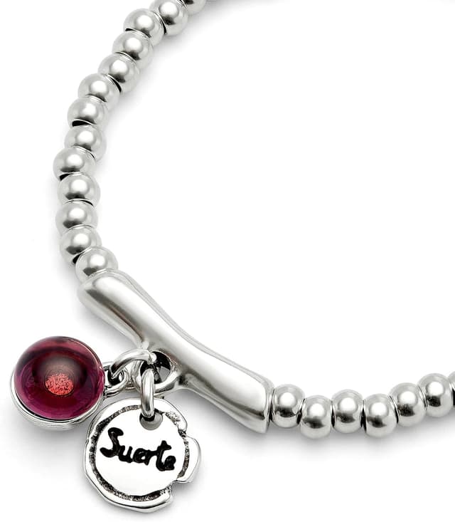 Detalle 2 de Bracciale Uno de 50 sfera cuore rosso