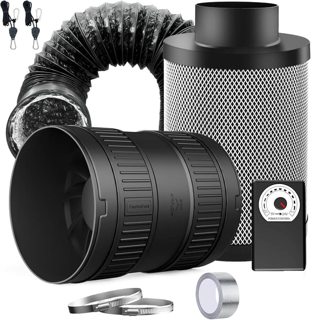 Imagen de FanGoFast 150mm Inline-Rohrventilator 587 m³/h en OfertitasTOP