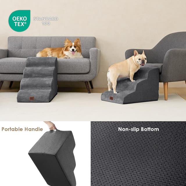 Thumbnail 4 de EHEYCIGA Hundetreppe 40 cm Hoch 🐾