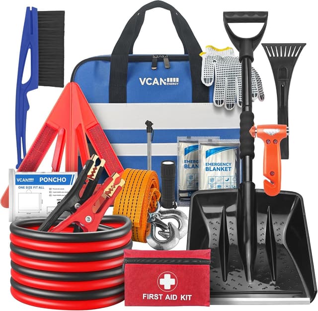 Detalle de VCANENERGY Car Emergency Kit with Snow Shovel