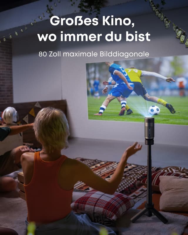 Detalle 2 de NEBULA Capsule Air 720p Mini-Beamer đź“˝