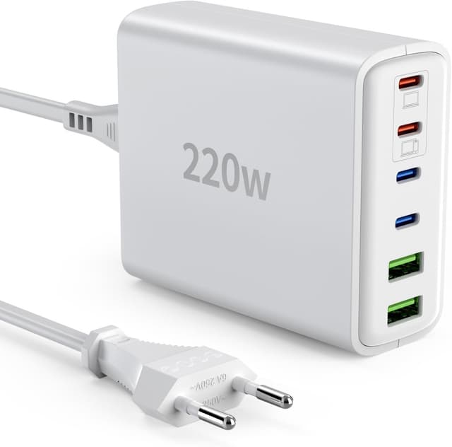 Detalle de Ombrex USB-C 220 W Mehrfachladegerät