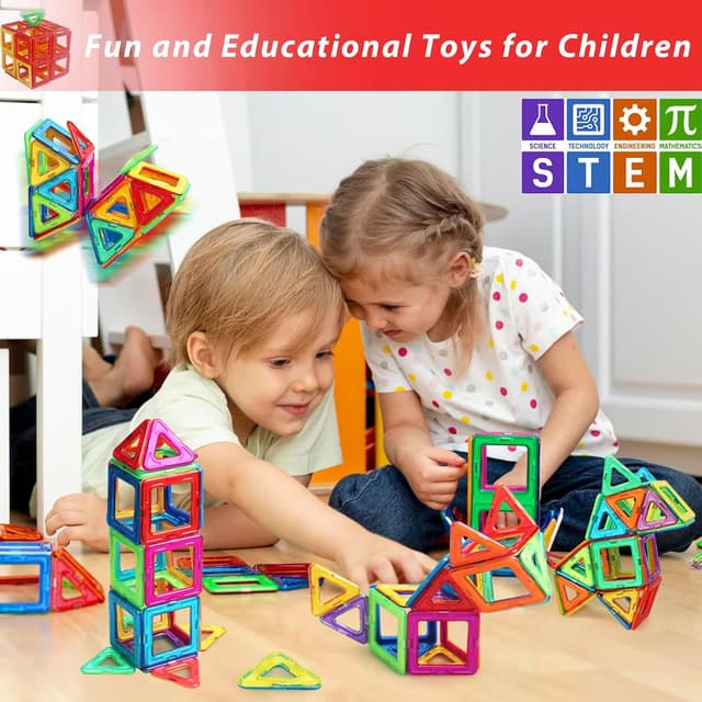 Thumbnail 6 de Muitotir bloques magnéticos 38 piezas