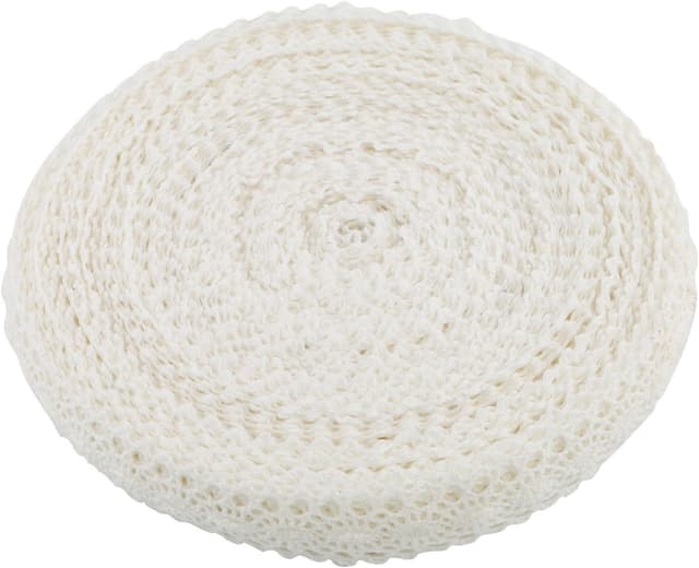 Thumbnail 6 de Naler Spitzenband Cremeweiß 20 m x 22 mm