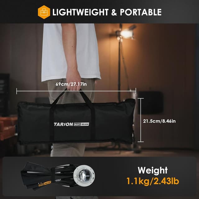 Thumbnail 5 de TARION OC-90F Softbox octagonal 90 cm