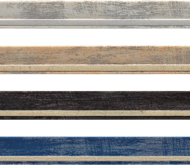 Detalle 2 de Walther Design Cadre photo Bleu 15 x 20 cm avec passe-partout EL520L