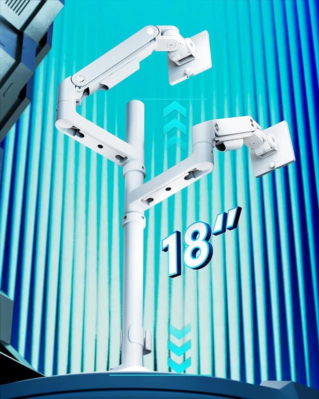 Thumbnail 2 de ARES WING Dual Monitor Stand 49"