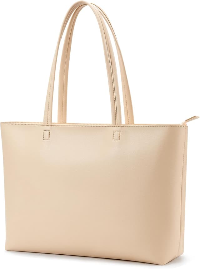 Detalle de KALIDI Handtasche Damen Groß Shopper Tasche (50 x 30 x 12 cm) – wasserdichte Tote Bag mit Reißverschluss