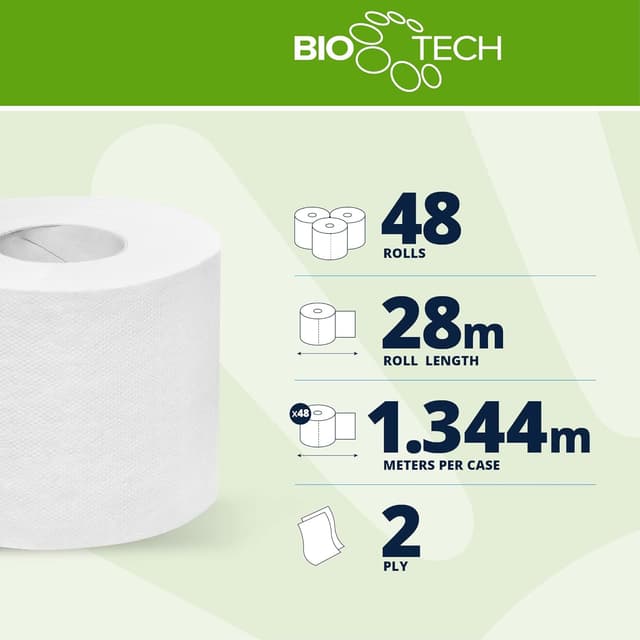 Thumbnail 2 de Papernet Bio Tech Toilet Paper 411170
