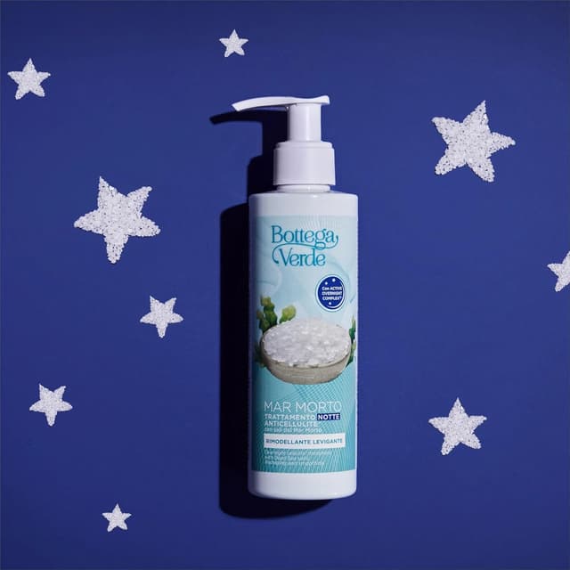 Detalle 1 de Bottega Verde Crema Corpo Anticellulite al Mar Morto Trattamento Notte, 200 ml