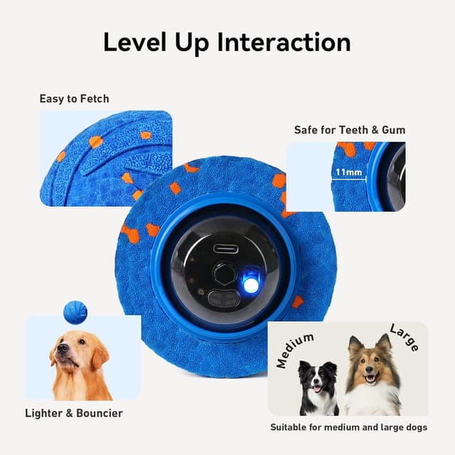 Thumbnail 6 de Cheerble Wicked Ball AIR interactive dog toy