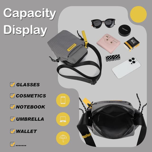 Detalle 2 de Gladdon Canvas Handytasche 21 cm