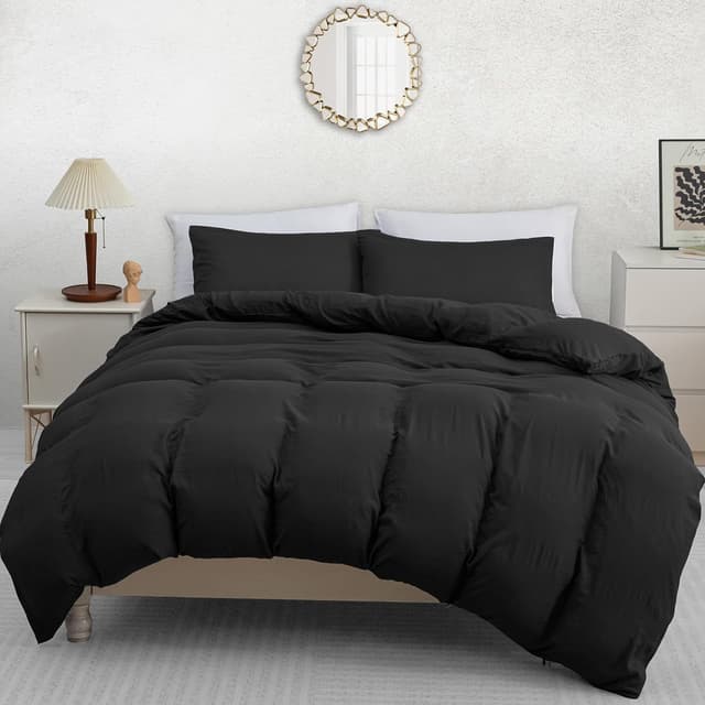 Detalle 2 de Pamposh Double Duvet Set (washed microfibre) with zipper closure and 2 pillowcases