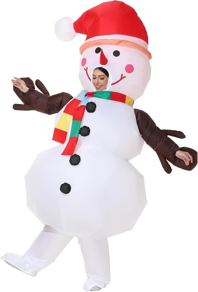 Detalle 2 de Arokibui Disfraz Inflable Navidad 1,45–1,88 m