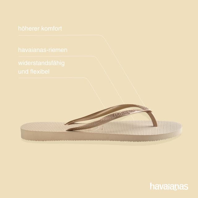Detalle de Havaianas Slim Badelatschen für Frauen