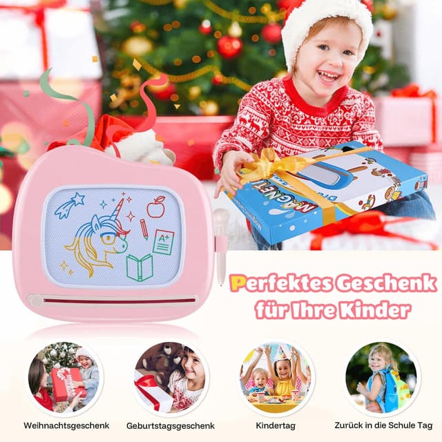 Thumbnail 5 de Smasiagon Magnettafel Kinderspielzeug ab 1 Jahr – Kindermaltafel 4 Beine