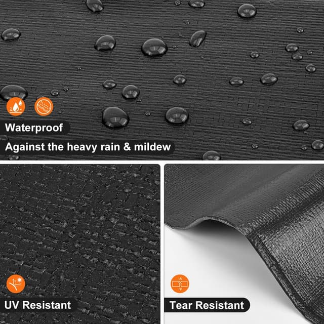 Detalle de Patiobay Tarp 16x20FT 12 Mil heavy duty