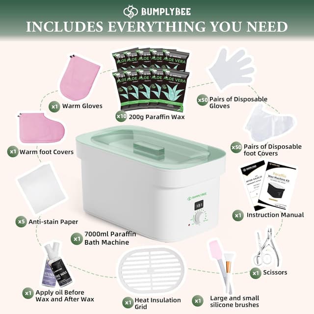 Thumbnail 1 de BUMPLYBEE 7000ml Paraffin Wax Machine