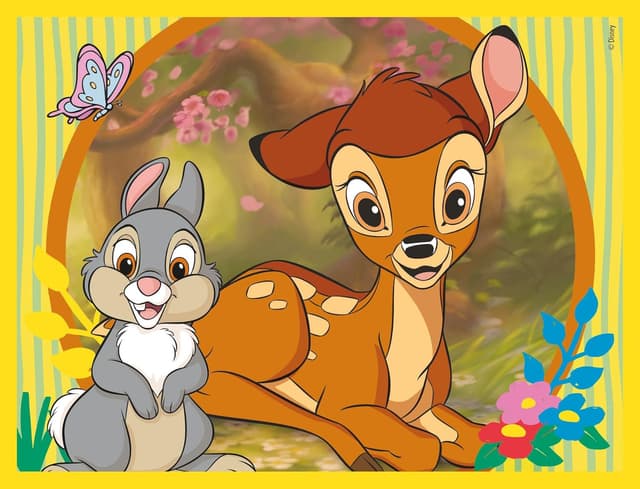 Detalle 2 de Clementoni Disney Classics 12 Würfel Puzzle Kinder