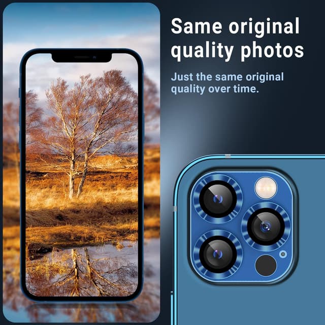 Detalle de iPhone 12 Pro Linsenschutz 2er-Pack