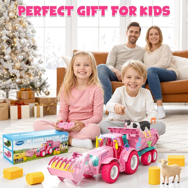 Thumbnail 6 de Funwee RC Farm Tractor Toy 2.4GHz