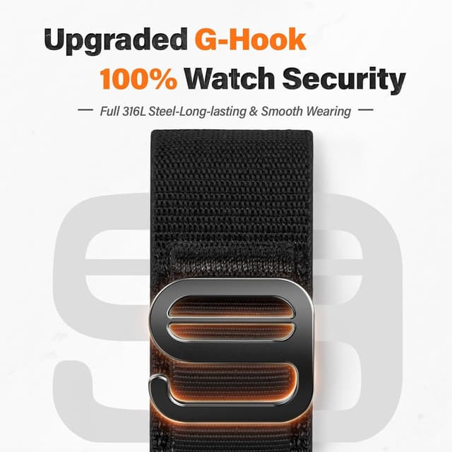 Detalle de NotoCity 22mm Quickfit nylon strap