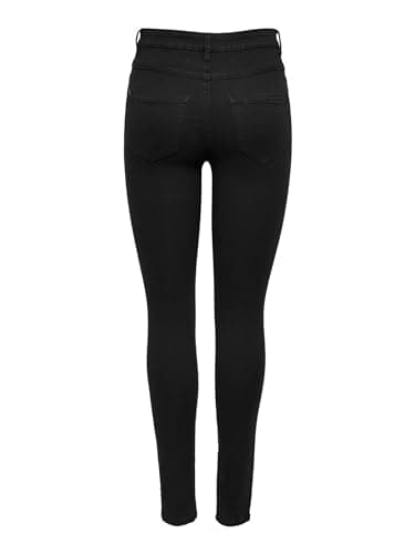 Detalle 1 de Only Onlroyal Life High Sk Jeans 600 Noos talla M 34L — negro