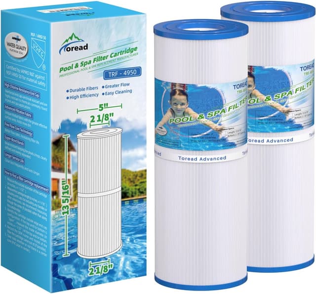 Detalle de TOREAD TRF-4950 hot tub filter 50 sq.ft