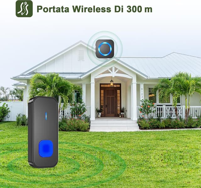 Thumbnail 1 de SURFOU Campanello Senza Fili 400m