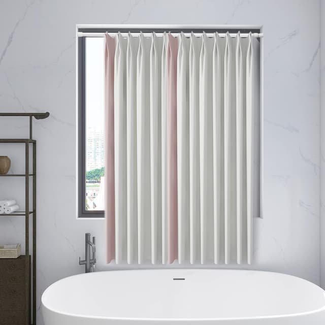 Detalle de Feligio Ausziehbare Duschvorhangstange 60–110 cm