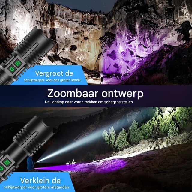 Thumbnail 4 de Karrong 395nm UV Taschenlampe 4500mAh