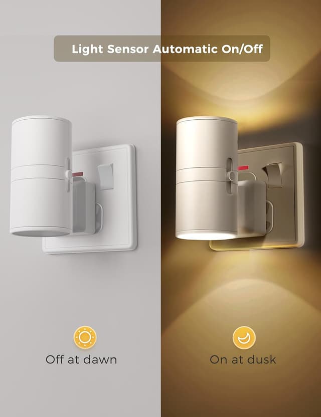 Detalle 2 de LOHAS-LED Night Light Plug‑in 3000K 🌙