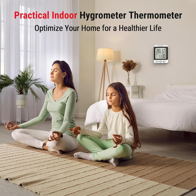 Thumbnail 5 de ThermoPro TP152 hygrometer 24‑hour display